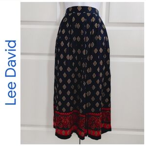 Vintage Lee David Maxi Skirt
